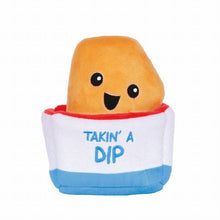Load image into Gallery viewer, Chicken Nugget Plushies ~ with dipping dish &amp; slow rise ketchup!