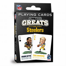 Load image into Gallery viewer, Pittsburgh Steelers NFL All-Time Greats Playing Cards NEW