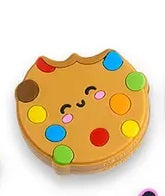 Load image into Gallery viewer, Fidget slider sensory toy in different shapes fidgety slide rainbow chip cookie 
