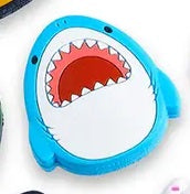 Fidget slider sensory toy in different shapes fidgety slide shark