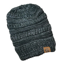 Load image into Gallery viewer, Knit Ponytail beanie hat ~ one size adult ~ Pick your color! NEW
