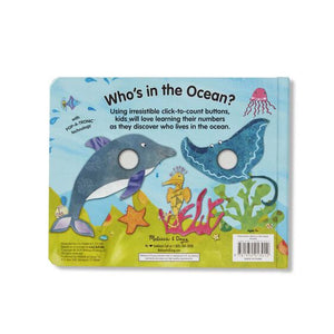 Melissa & Doug Poke a Dot Who's in the Ocean Book NEW