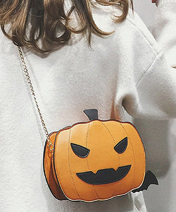 Jack-O-Lantern Pumpkin Purse NEW