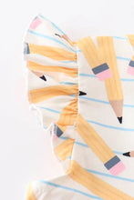 Load image into Gallery viewer, Striped Pencil Print Twirl Dress NEW ~ Choose your size!