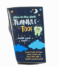 Load image into Gallery viewer, Twinkle Toof, Tooth Fairy Keeper, Glow-in-the-Dark NEW