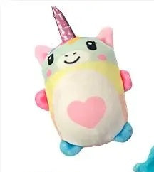 Bubble Stuffed Sensory Squeeze Toy Pink Unicorn