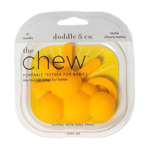 The Chew ~ Hello, Sunshine soothing teether & pop toy NEW