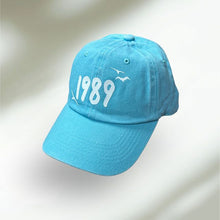 Load image into Gallery viewer, Blue Taylor Inspired 1989 Baseball Hat Big Kids / Adult Sizes NEW
