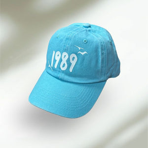 Blue Taylor Inspired 1989 Baseball Hat Big Kids / Adult Sizes NEW
