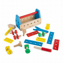 Load image into Gallery viewer, Melissa &amp; Doug Take-Along Tool Kit Wooden Toy New