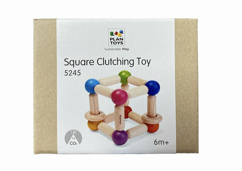 Plan Toys Square Clutching Toy for Baby NEW