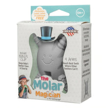 Load image into Gallery viewer, The Molar Magician Teether with bonus clip GRAY NEW~ Made in the USA!