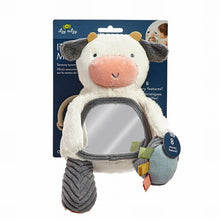 Load image into Gallery viewer, Itzy Ritzy New Itzy Bitzy Mirror Cow Texture Baby Toy