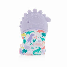 Load image into Gallery viewer, Itzy Ritzy Lilac Dino Itzy Mitt™ Silicone Teething Mitt NEW