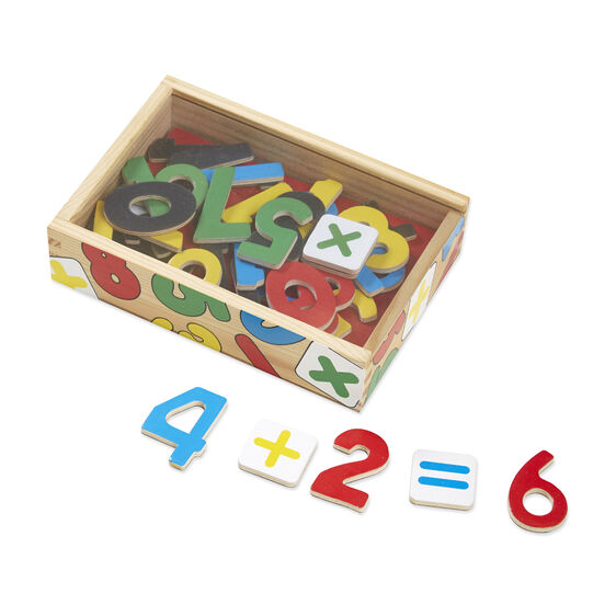 Melissa & Doug Magnetic Wooden Numbers New