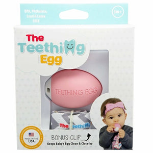 The Teething Egg ~ Pink NEW Made in USA!