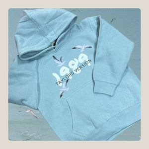 Taylor inspired baby blue 1989 Hoodie Child Youth Sizes NEW