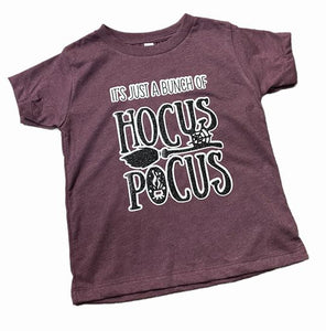 Handmade Purple Glitter Hocus Pocus Tshirt Child~ Pick your size! NEW!