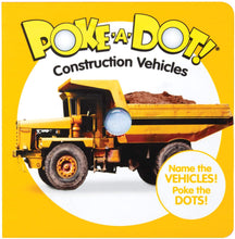 Load image into Gallery viewer, Melissa &amp; Doug Poke a Dot Construction Vehicles Book New