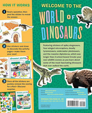 Load image into Gallery viewer, Peel &amp; Discover Dinosaurs ~ Sticker Activity Book NEW