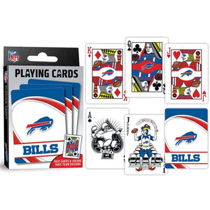 Buffalo Bills playing cards face cards