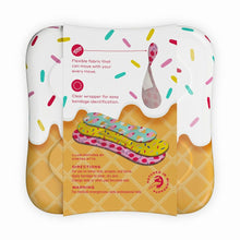 Load image into Gallery viewer, Welly Bravery Badges Ice Cream Theme Fabric Bandages 48 count NEW
