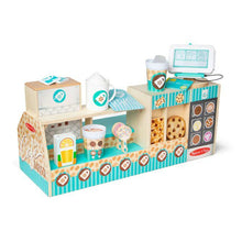 Load image into Gallery viewer, Melissa &amp; Doug Wooden Cafe Barista Coffee Shop New
