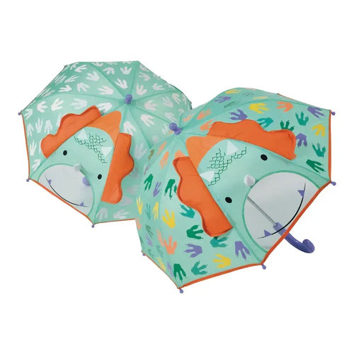 Color Changing 3D Umbrella - Dinosaur NEW