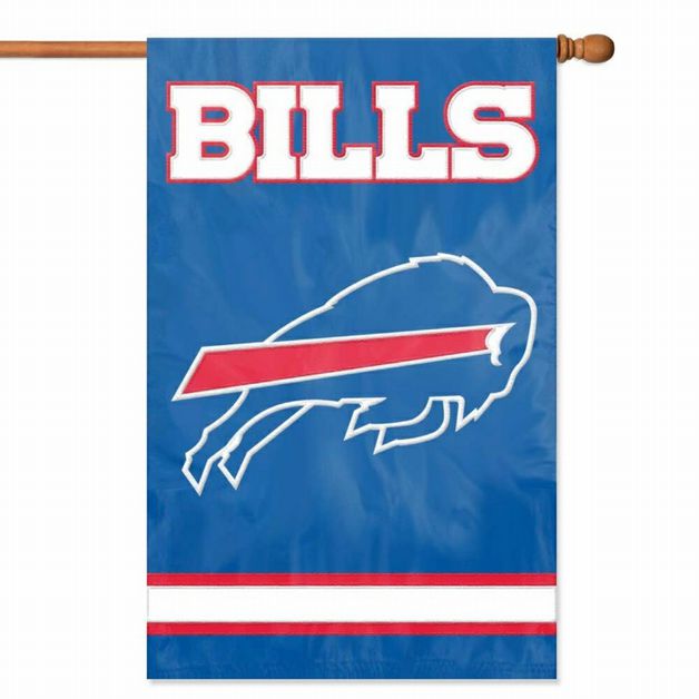 Buffalo Bills Applique Banner Flag 44